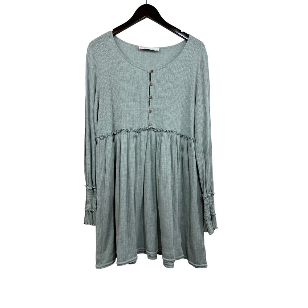Free People Beach High Tide Mini Dress Size Large - Picture 8 of 11